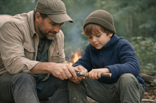 Een zakmes voor kinderen: vanaf welke leeftijd en waar let je op?