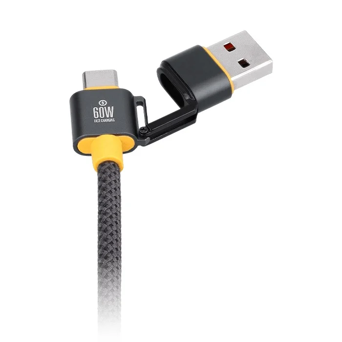 WakaWaka Connect USB Multiplug Kabel - Universele Oplader met 3 USB-poorten - Afbeelding 3
